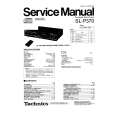 TECHNICS SLP370 Service Manual