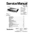 TECHNICS SLP3 Service Manual
