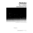 TECHNICS SUV550 Owners Manual