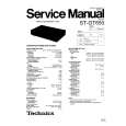 TECHNICS STGT650 Service Manual