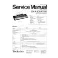 TECHNICS SXK700 Service Manual