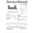 TECHNICS SECH540 Service Manual
