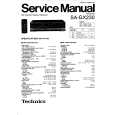 TECHNICS SAGX230 Service Manual