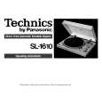 TECHNICS SL-1610MK2 Owners Manual