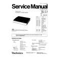 TECHNICS SLL1 Service Manual