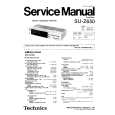 TECHNICS SUZ650 Service Manual