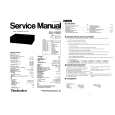 TECHNICS SUV550 Service Manual