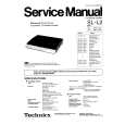 TECHNICS SLL2 Service Manual
