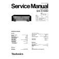TECHNICS SHX1000 Service Manual