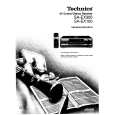 TECHNICS SAEX300 Owners Manual