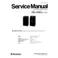 TECHNICS SB-4500XGE Service Manual