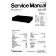 TECHNICS STG70 Service Manual