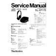 TECHNICS SLXP170 Service Manual