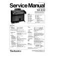 TECHNICS SX-E33 Service Manual
