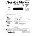 TECHNICS SLPG390 Service Manual