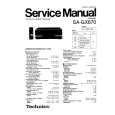 TECHNICS SA-GX670 Service Manual