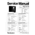 TECHNICS SB-X210 Service Manual