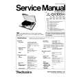 TECHNICS SLQX300/K Service Manual