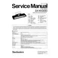 TECHNICS SXKN3000 Service Manual