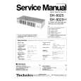 TECHNICS SH8025/K Service Manual