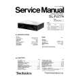 TECHNICS SL-PJ27A Service Manual