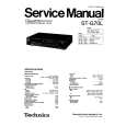 TECHNICS STG70L Service Manual