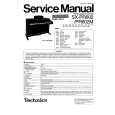 TECHNICS SX-PR602M Service Manual