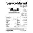 TECHNICS SAEH550 Service Manual